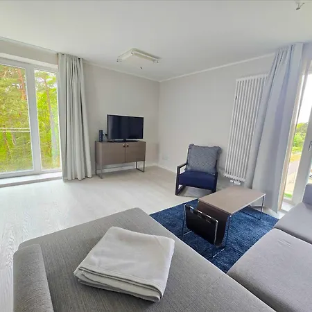 Duenenresidenz Prora - Attraktive 'strandlust' Mit 1 Schlafzimmer Zur Sonnenseite Np415 *