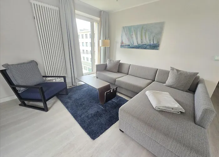 Duenenresidenz Prora - Attraktive 'strandlust' Mit 1 Schlafzimmer Zur Sonnenseite Np415 *