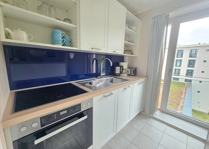 Duenenresidenz Prora - Attraktive 'strandlust' Mit 1 Schlafzimmer Zur Sonnenseite Np415 * ビンツ